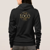 Logo für personalisierte Unternehmen - Mitarbeiter Hoodie (Rückseite)