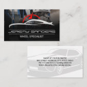 Logo für Personenkraftwagen | Mechanisch Visitenkarte (Vorne/Hinten)