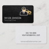 Logo für persönliche Treiber | Transport Visitenkarte (Vorne/Hinten)