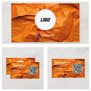 Logo für professionellen Entsorgungsdienstleistung Visitenkarte