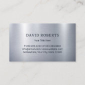 Logo für Rasenmäher und Landschaftsschutzgitter Visitenkarte (Rückseite)