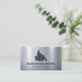 Logo für Rasenmäher und Landschaftsschutzgitter Visitenkarte (Stehend Vorderseite)