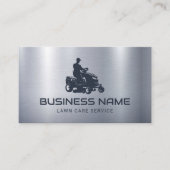 Logo für Rasenmäher und Landschaftsschutzgitter Visitenkarte (Vorderseite)