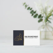 Logo für Real-Anwesen-Immobilien Visitenkarte (Stehend Vorderseite)