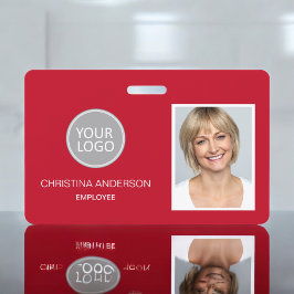 Logo für Red Employee Foto Corporate Work Ausweis