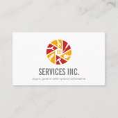 Logo für Red Orange Repairing Services beruflich Visitenkarte (Vorderseite)