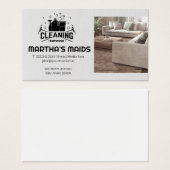 Logo für Reinigungsdienste | Wohnzimmer (Vorne & Hinten)