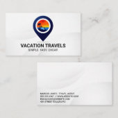 Logo für Reiseziele Visitenkarte (Vorne/Hinten)