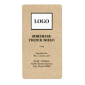 Logo für rustikale Brotbackwaren (Vorne)