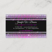 Logo für Schmuck Visitenkarte (Rückseite)