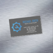 Logo für Schraubenschlüssel Magnetische Visitenkarte (Beispiel)