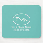 Logo für Schuhe und Zubehör Mousepad (Vorne)