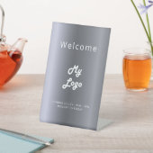 Logo für Silbermetallgeschäfte Sockelschild (In SItu)