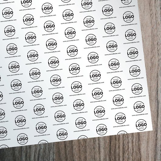 Logo für Silberwerbung Geschenkpapier Set