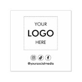 Logo für soziale Medien Permastempel (Design)