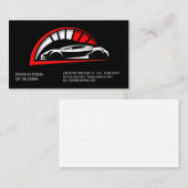 Logo für Sportwagen | AUTO Visitenkarte (Vorne/Hinten)