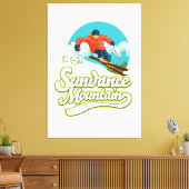 Logo für Sundance Mountains Leinwanddruck (Insitu (Wohnzimmer))
