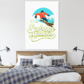 Logo für Sundance Mountains Leinwanddruck (Insitu (Schlafzimmer))