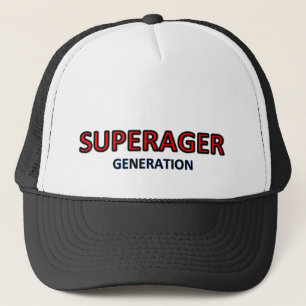 Logo für SuperAger Truckerkappe