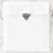 Logo für Supergirl-Buttone Runder Aufkleber (Tasche)