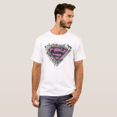 Logo für Supergirl-Buttone T-Shirt (Vorne ganz)