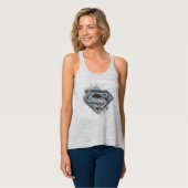 Logo für Supergirl-Scribbles Tank Top (Vorderseite Vollansicht)