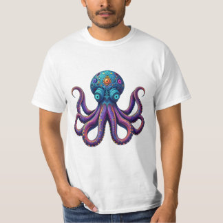 Logo für Surreal Octopus | Mit Augen Cephalopod T-Shirt