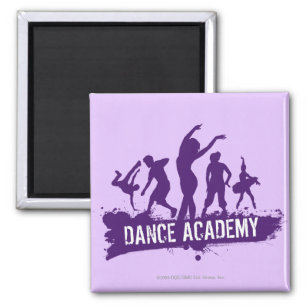 Logo für Tance Acadmey Dancer Silhouetten Magnet
