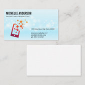 Logo für technische Geräte | Soziales Marketing Visitenkarte (Vorne/Hinten)