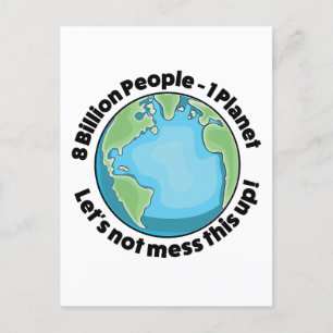 Logo für Umwelt Feiertagspostkarte