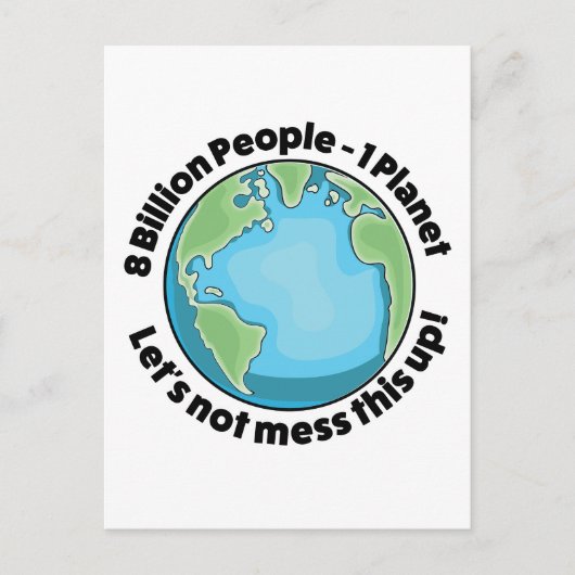 Logo für Umwelt Feiertagspostkarte (Vorderseite)