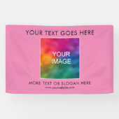 Logo für Unternehmen hier Modernes Elegantes Banner (Horizontal)