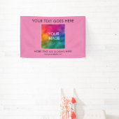 Logo für Unternehmen hier Modernes Elegantes Banner (InSitu)