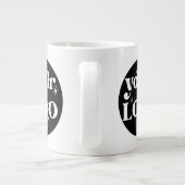 Logo für Unternehmen Jumbo-Tasse (Rückseite)