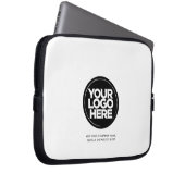 Logo für Unternehmen Laptopschutzhülle (Vorne Rechts)
