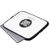 Logo für Unternehmen Laptopschutzhülle (Vorne Knopf)