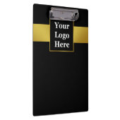 Logo für Unternehmen mit der Marke Black and Gold  Klemmbrett (Rechts)