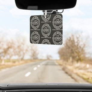 Logo für Unternehmen mit eigener Marke schwarz Autolufterfrischer