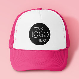 Logo für Unternehmen Mitarbeiter Modernes Rosa Truckerkappe