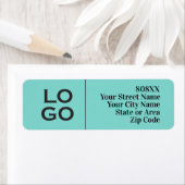 Logo für Unternehmen oder Unternehmen auf Aqua (Insitu)