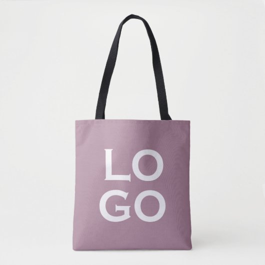 Logo für Unternehmen oder Unternehmen auf Dusty Pi Tasche (Vorderseite)