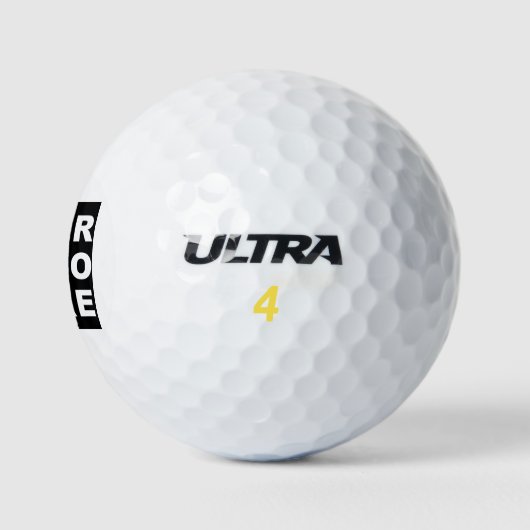 Logo für Unternehmen Personalisiert Golf B Golfball (Logo)