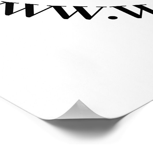 Logo für Unternehmen Poster (Ecke)