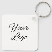 Logo für Unternehmen Schlüsselanhänger (Rückseite)