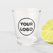 Logo für Unternehmen Schnapsglas (Vorderseite)