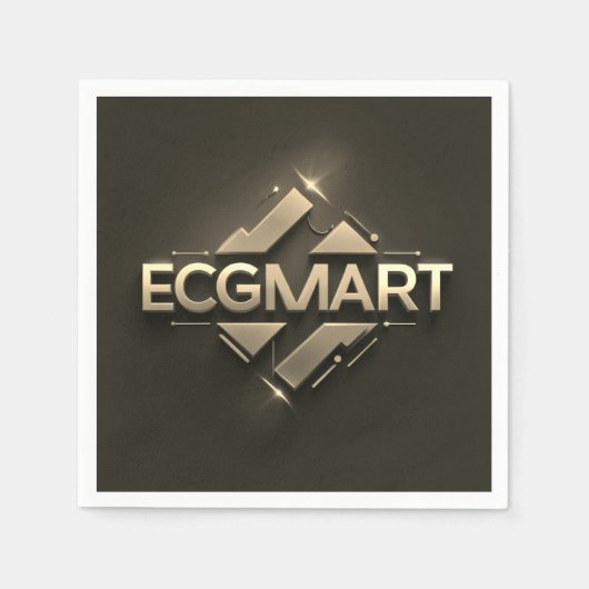 Logo für Unternehmen Serviette (Vorderseite)