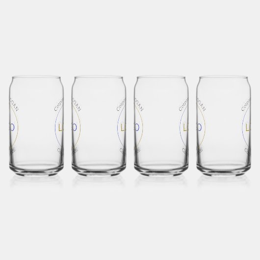 Logo für Unternehmen Slogan Elegant Einfaches Desi Dosenglas (Links)