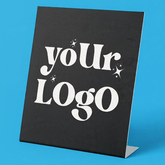 Logo für Unternehmen Sockelschild
