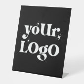 Logo für Unternehmen Sockelschild (Vorderseite)