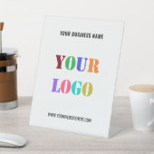 Logo für Unternehmen Sockelschild (In SItu)